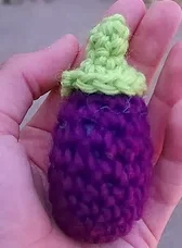 http://www.ravelry.com/patterns/library/tiny-eggplant