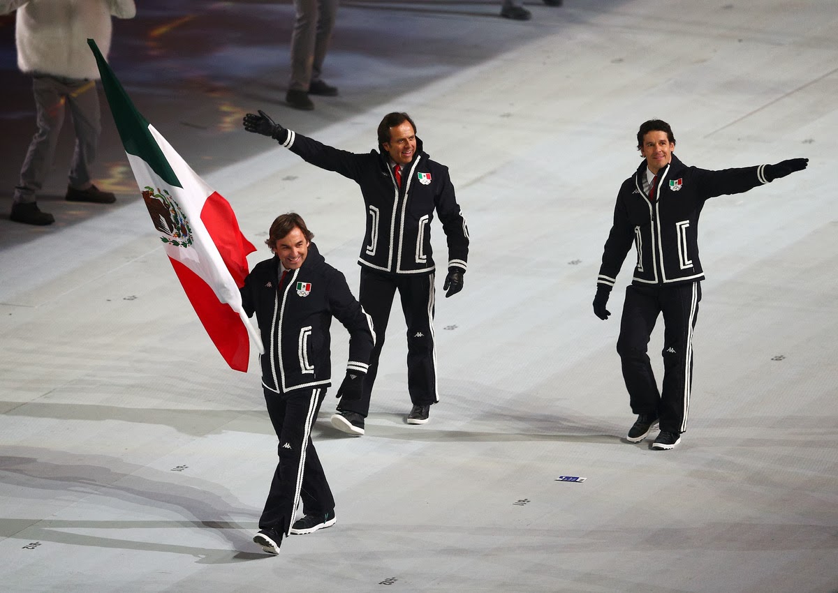 OLYMPIC STYLE....The Best Sochi 2014 Olympics Opening Ceremony Outfits