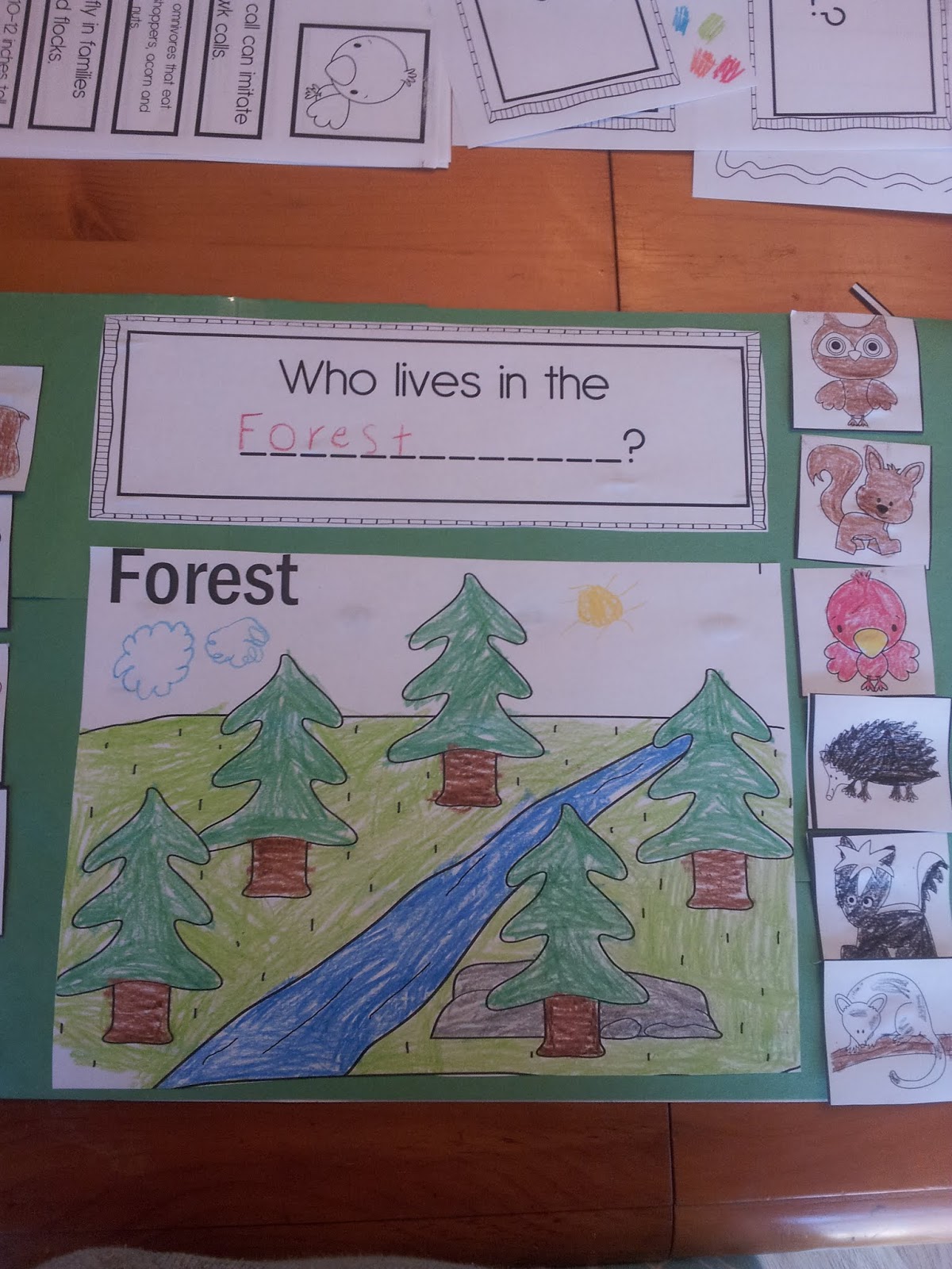 The Crazy Pre-K Classroom: Animal and habitat teaching ideas for pre-k