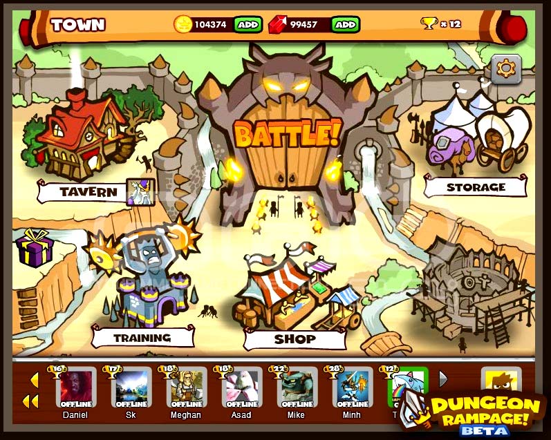 dungeon rampage game online dungeon rampage game online