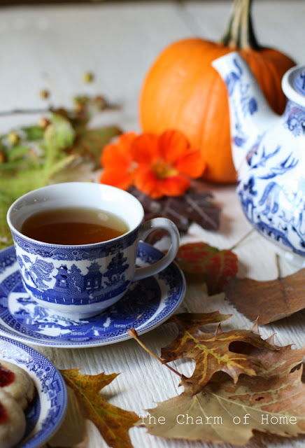 The Charm of Home: October Tea/Garden Journal