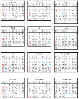Kalender Thn 1989 Cara Golden