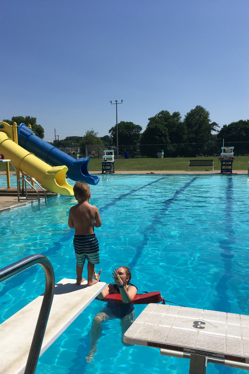 Be Brave (And other lessons learned from the edge of the diving board) A Hopeful Hood