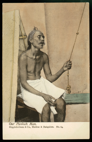 punkah fans of colonial india