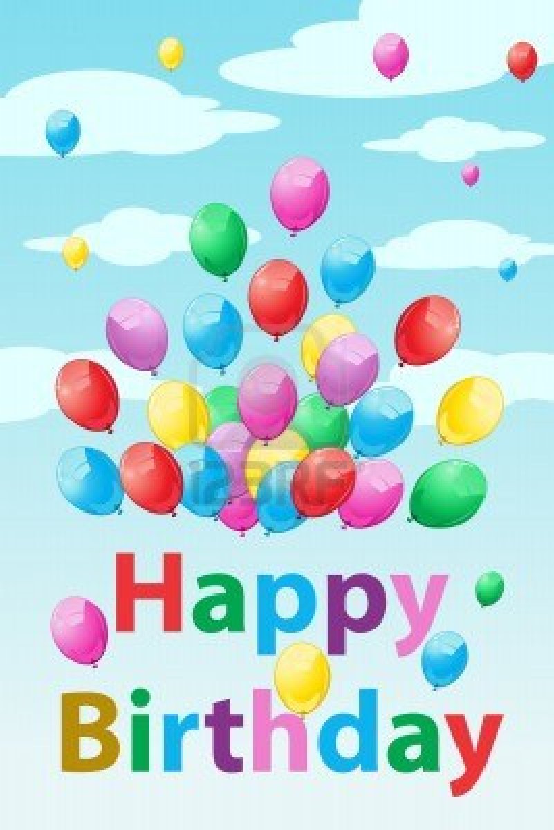 Birthday Balloons Card ~ Send Everyday