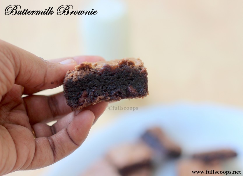 Buttermilk Brownies Full Scoops A food blog with easy,simple
