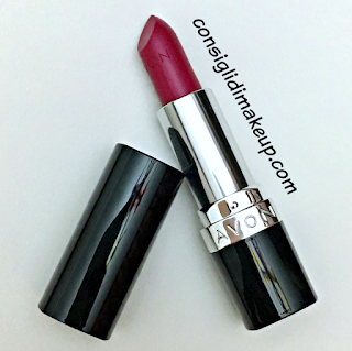 review avon true lipstick in hot pink