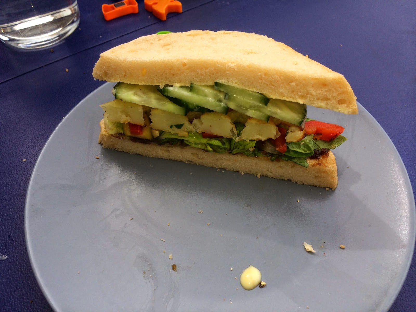 The Low Protein Cook Helluva tasty sandwich