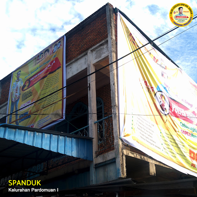 Spanduk di Pardomuan I