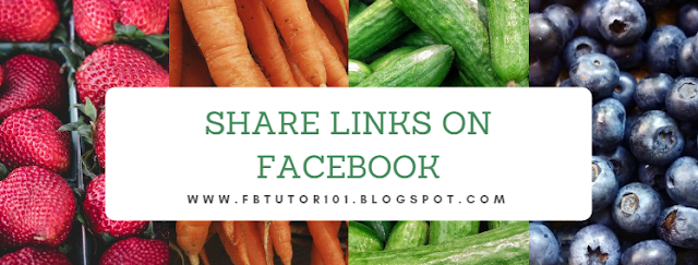 How Do One Share Link In Facebook