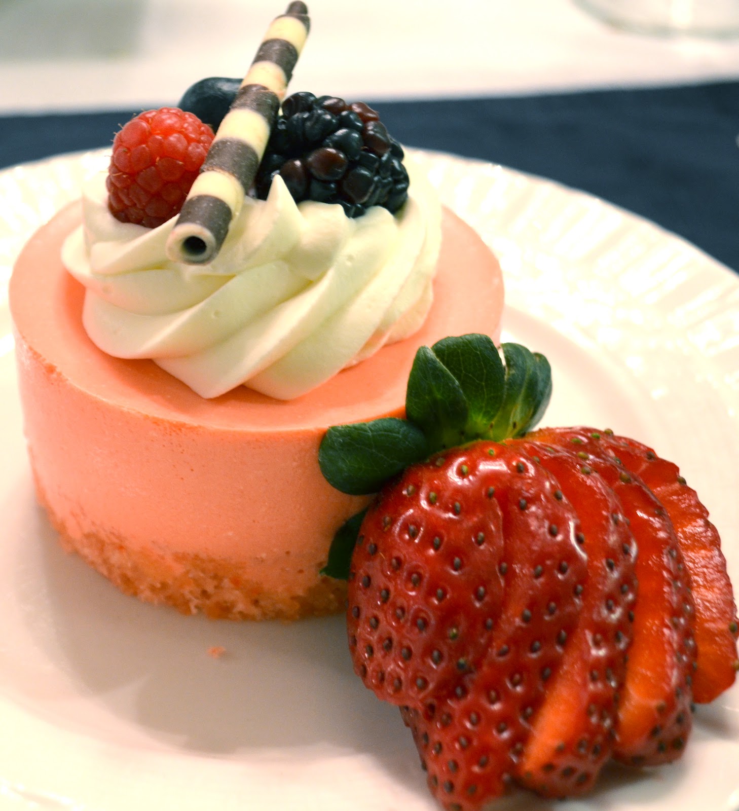 Savory Catering: Strawberry Mousse