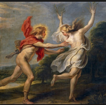 Ο παράφορος έρωτας του Απόλλωνα για τη Δάφνη