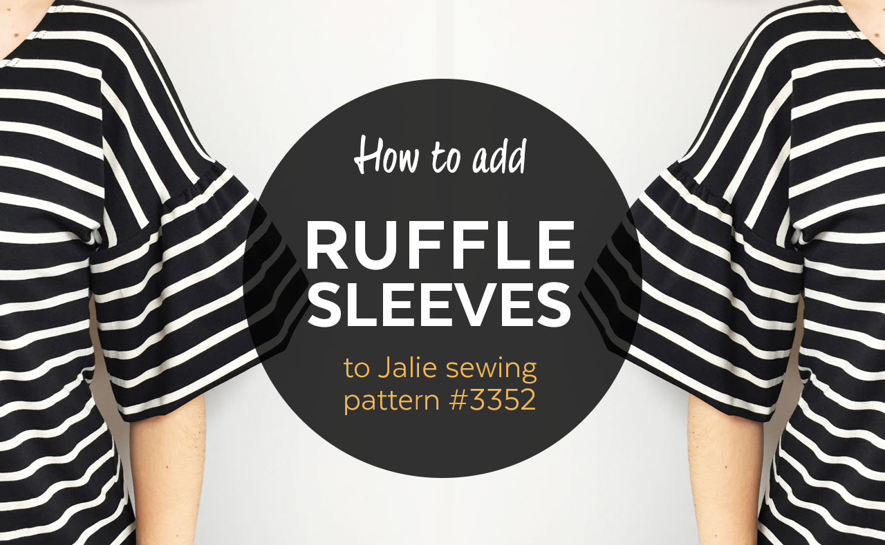 How to Add Ruffle Sleeves