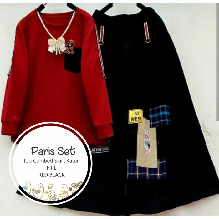 Paris Set Jual Baju Setelan Wanita Paris Set