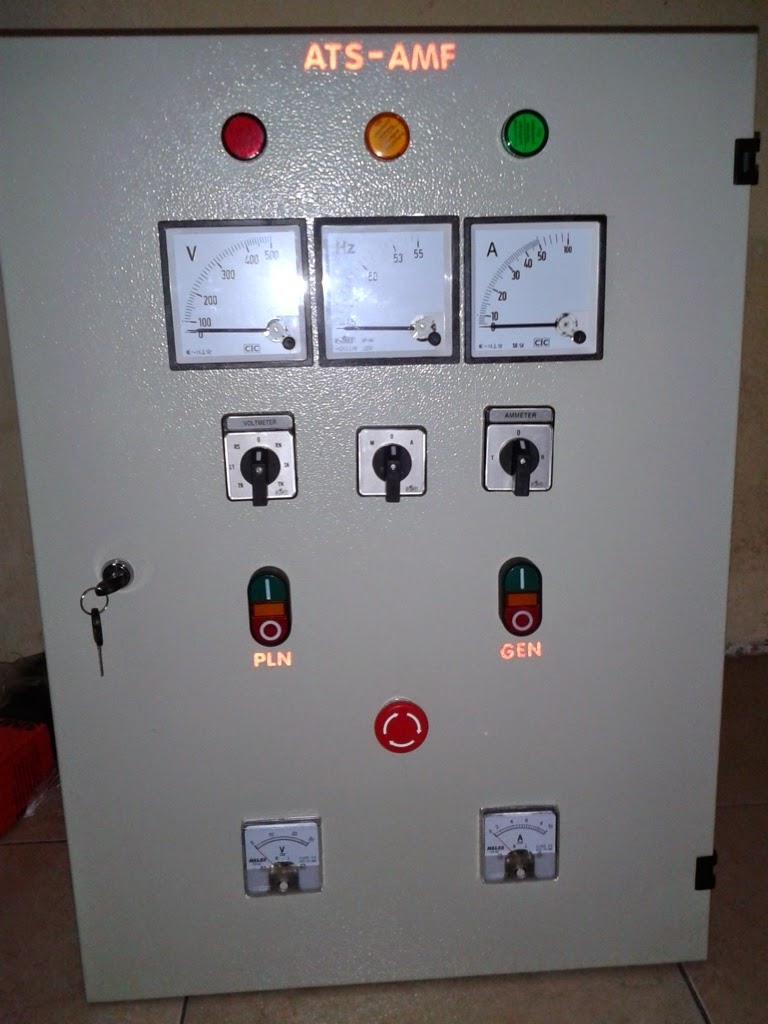 PANEL ATS-AMF RELAY Melayani pembuatan dan service panel ats-amf