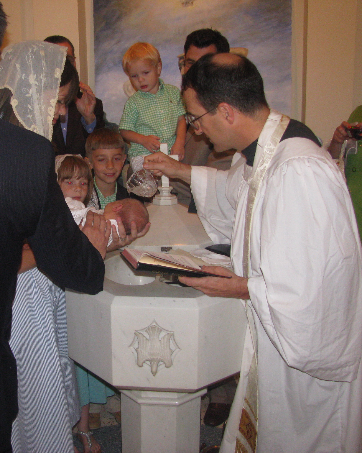 Photos Baptism of our New Baby (and Churching of Women) Taylor Marshall