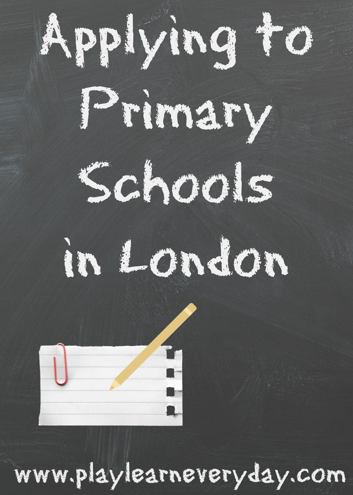 Starting School Play and Learn Every Day