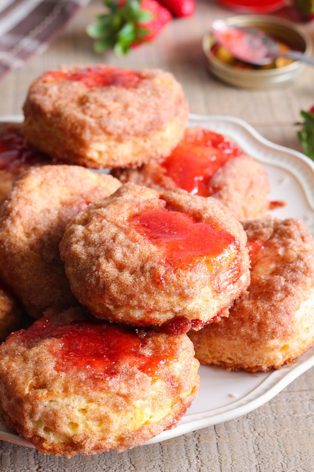 Eat Cake For Dinner Cinnamon Sugar Fruit Biscuits