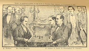 Paul Morphy - El ajedrez ha de ser primordialmente una recre