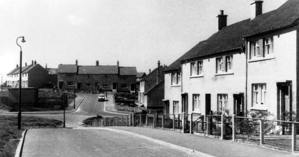 Tour Scotland Old Photograph Hope Road Kirkmuirhill Scotland