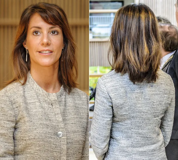 Princess Marie has participated in the re-launch of the education portal EMU at the Hellerup School in Hellerup