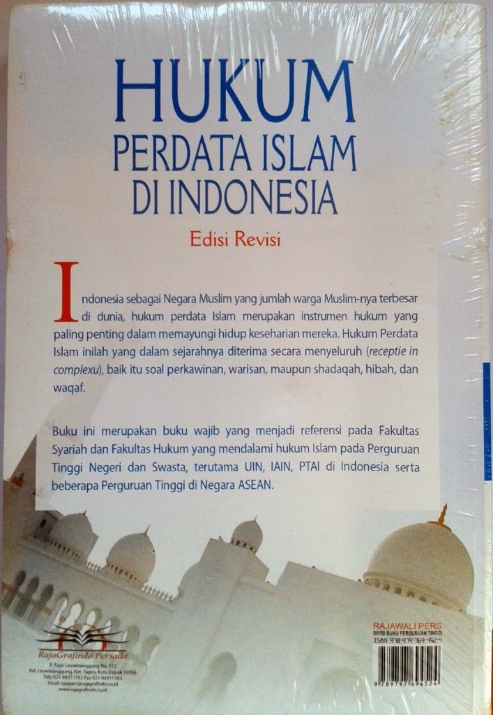 Hukum Perdata Islam di Indonesia TOKO BUKU MUTIARA PALEMBANG