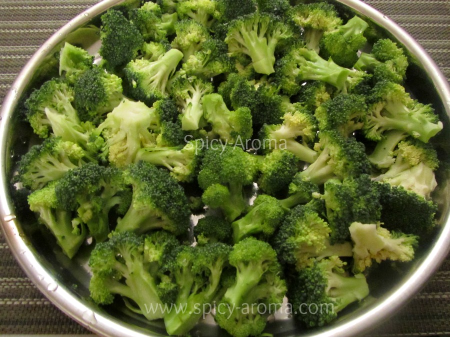 Broccoli with Besan / Chickpeas Flour SpicyAroma