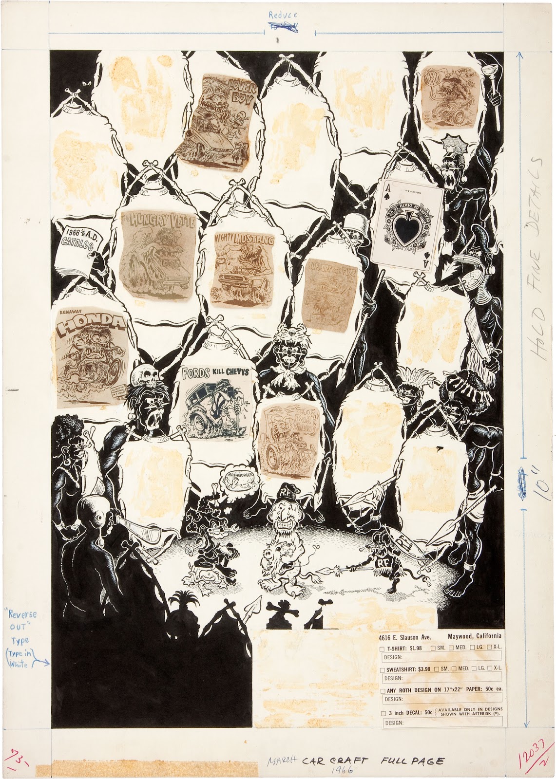 Nostalgia on Wheels: Original 1966 Ed Roth / Robt. Williams Catalog T ...