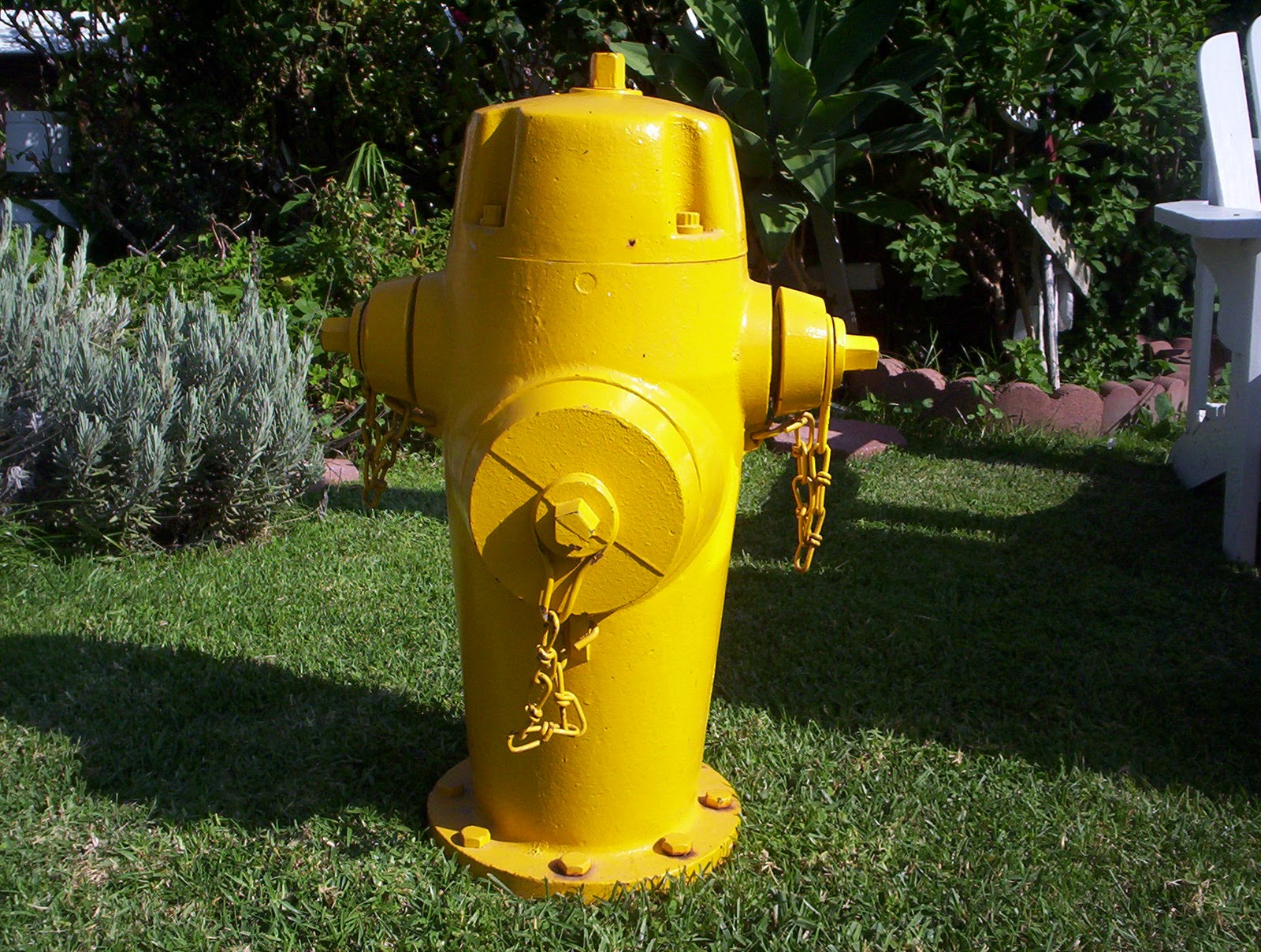 Shabby To Chic Treasures: Yellow Fire Hydrant A rare find
