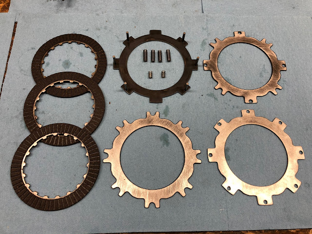 Honda CT90 Clutch disks and plates