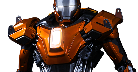 hot toys iron man peacemaker