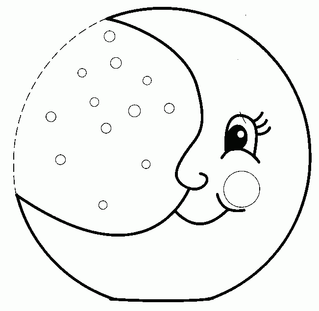 tale of a moon coloring pages - photo #48