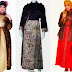 Model Gamis Batik Kombinasi Untuk Wanita Gemuk