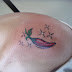 Art Tattoo feminina ombro pimenta