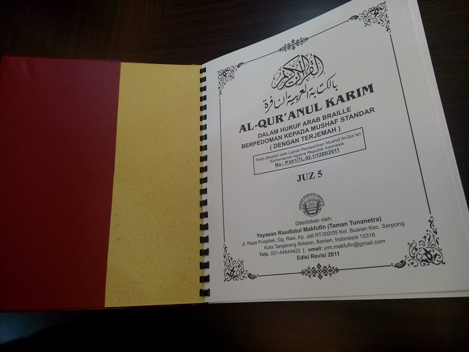 Mengonversi Teks Cerita Sejarah Huruf Braille Berbagai