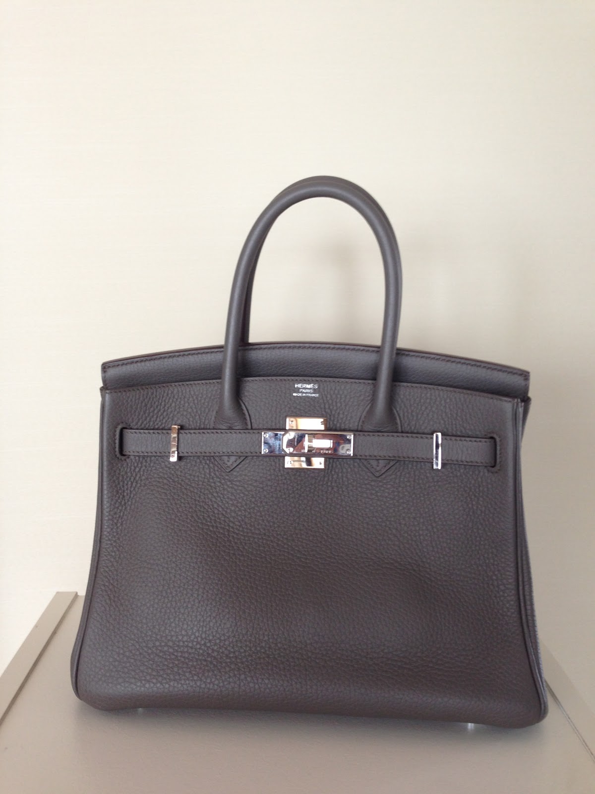 Preloved 100% Authentic Designer Bags for sale: (Sold)Hermes Birkin 30cm in Etain