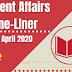 Current Affairs One-Liner: 5th April 2020