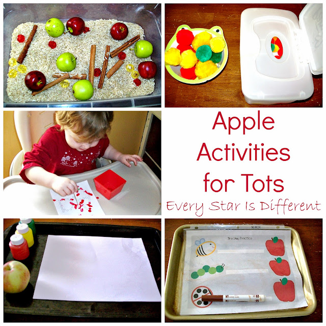 Apple activities for tots