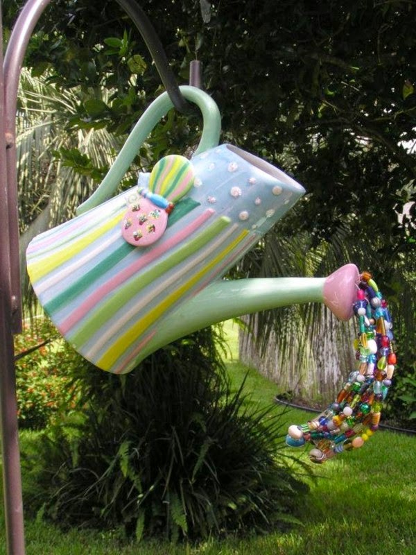 Beautiful colorful garden decoration