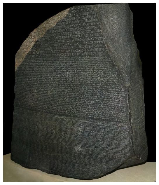 A Pedra de Roseta ajudou a desvendar segredos de civilizações