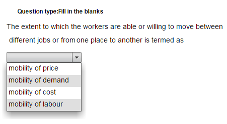 Labour economics assignments