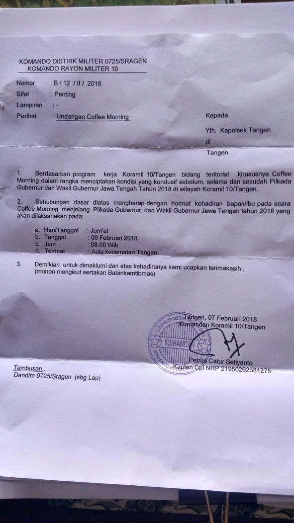 80+ Contoh Surat Undangan Coffee Morning Populer