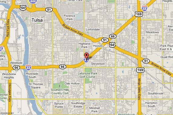 32 University Of Tulsa Campus Map - Maps Database Source