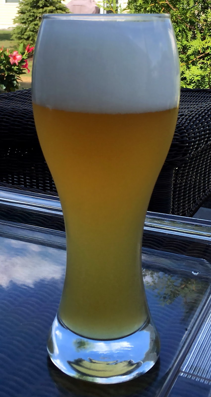 The Screwy Brewer Brewing Screwy's Orange Sunshine Witbier