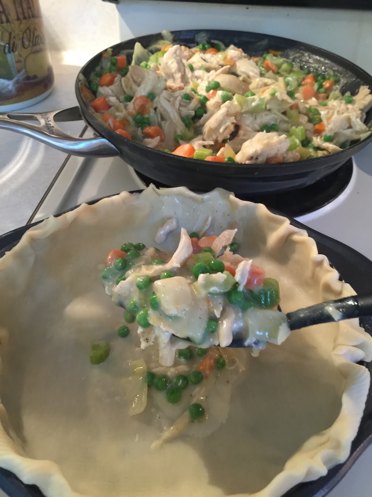 Simple as 123 Freezer Meal Chicken Pot Pie
