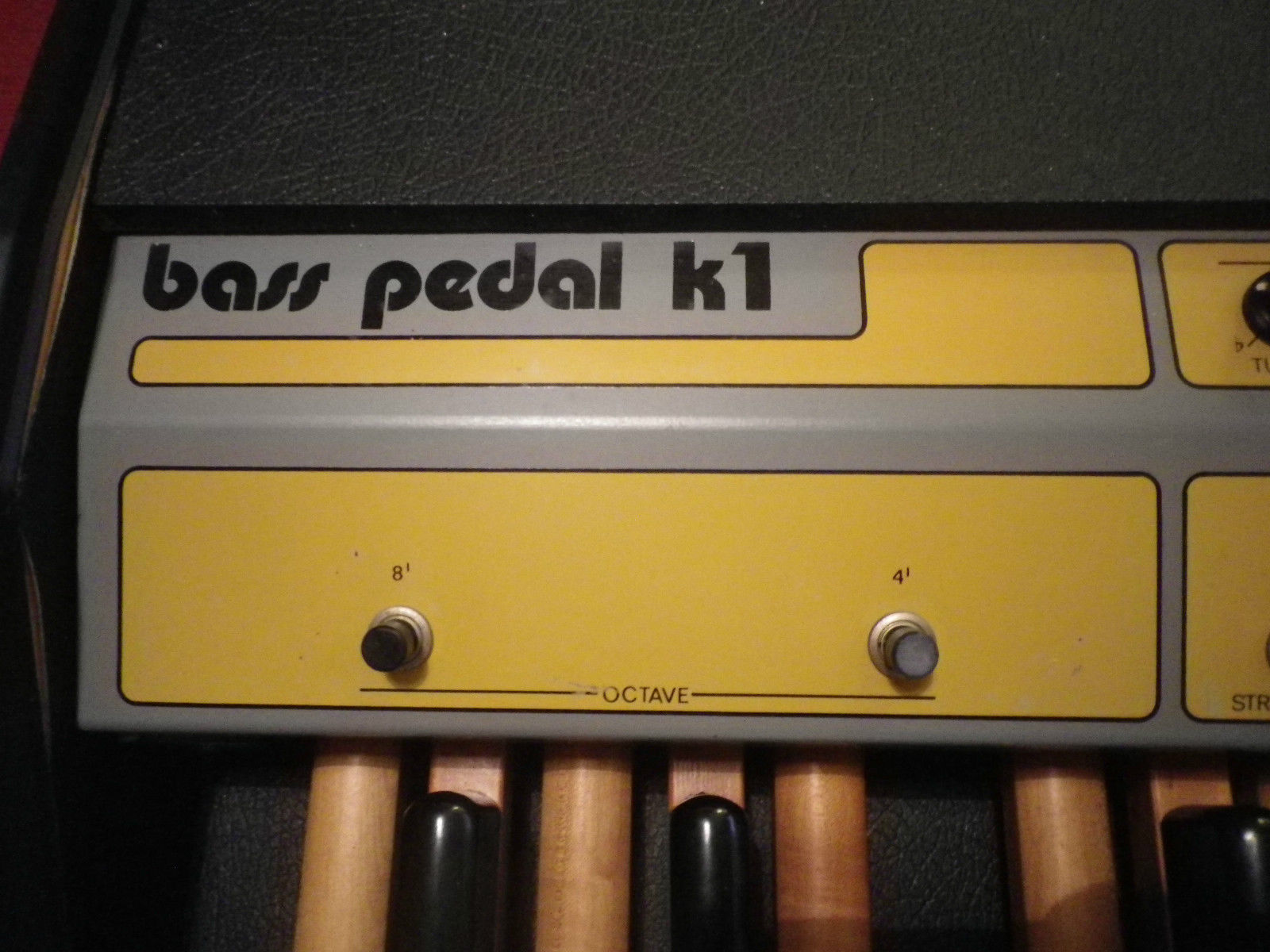 MATRIXSYNTH EKO BASS FOOT PEDALS K1 ANALOUGE BASS SYNTH PEDALS SN 0925