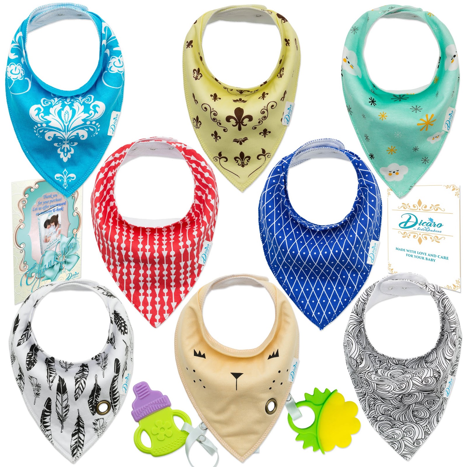 Dicaro Unique Baby Bandana Drool Bibs Review Open Kloset By Karina