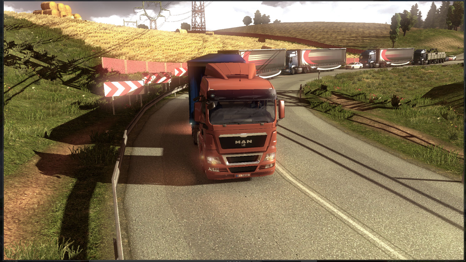 Euro Truck Simulator 2�den Yeni Ekran Görüntüleri.. Oyun Cehennem