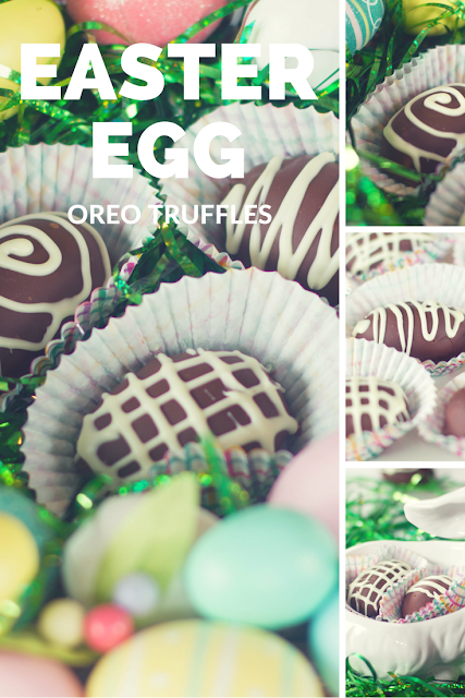 chocolate covered oreo easter eggs