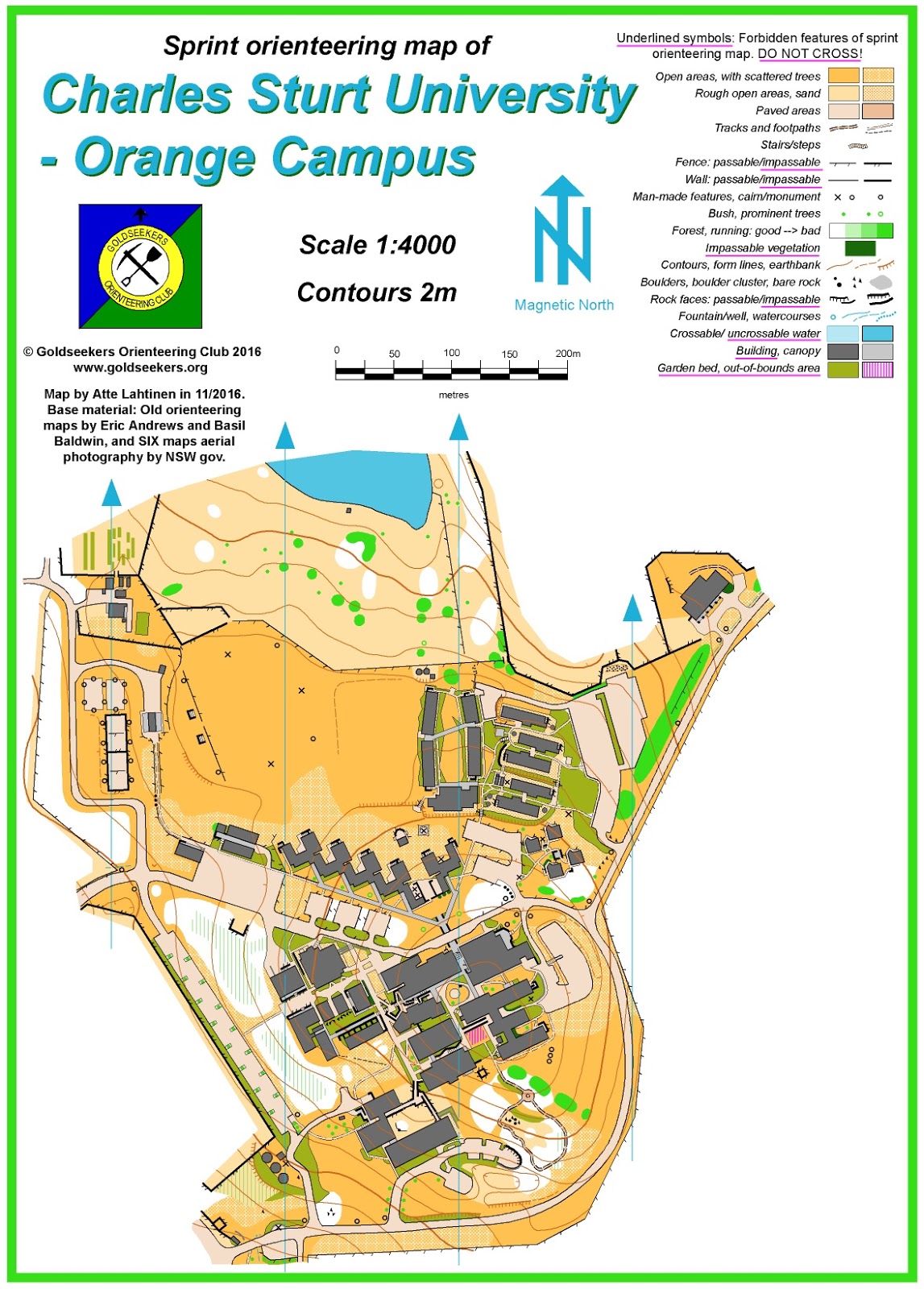 Csu Orange Campus Map Atte Lahtinen: Mapping